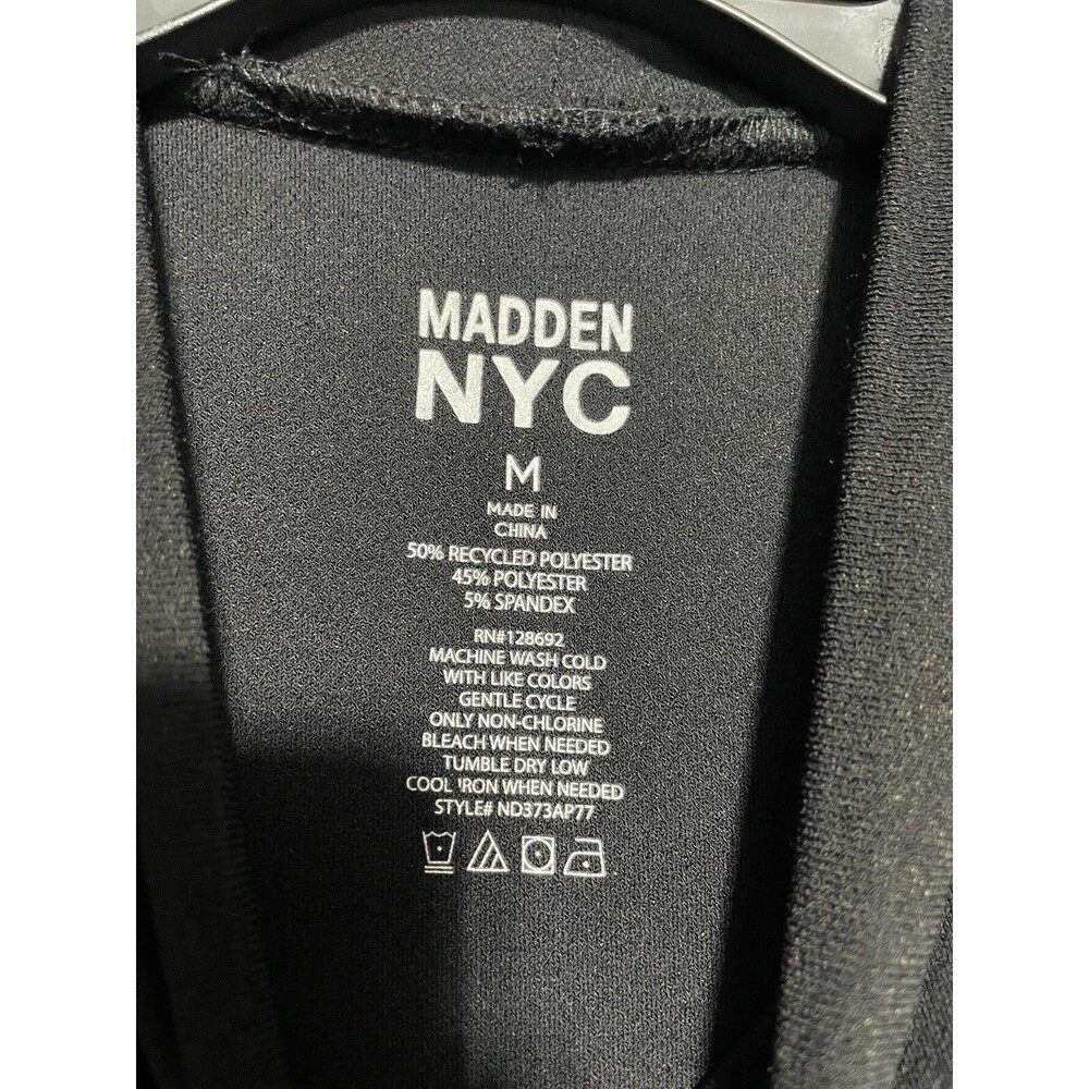 Madden NYC Dress Women's Size M Black Bubble Skirt New - Picture 5 of 10